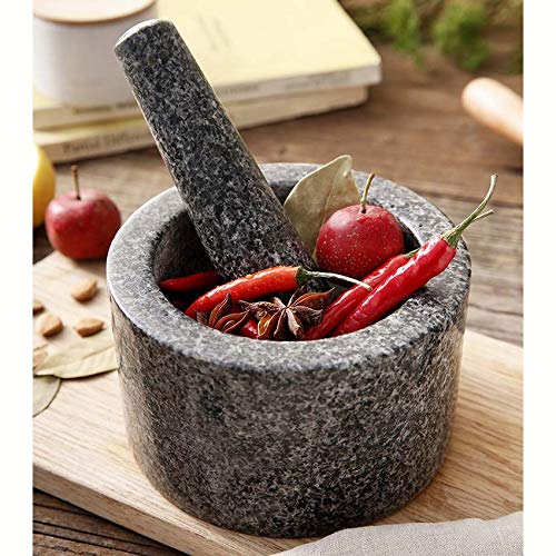 Amazon｜石臼、天然花崗岩乳鉢、乳棒石挽き器、スパイス、調味料